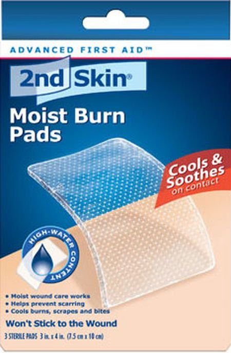 2nd Skin Moist Burn Pads