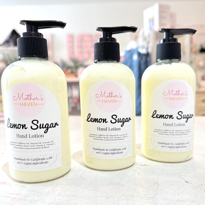 A Mother's Haven Lemon Sugar Hand Lotion
