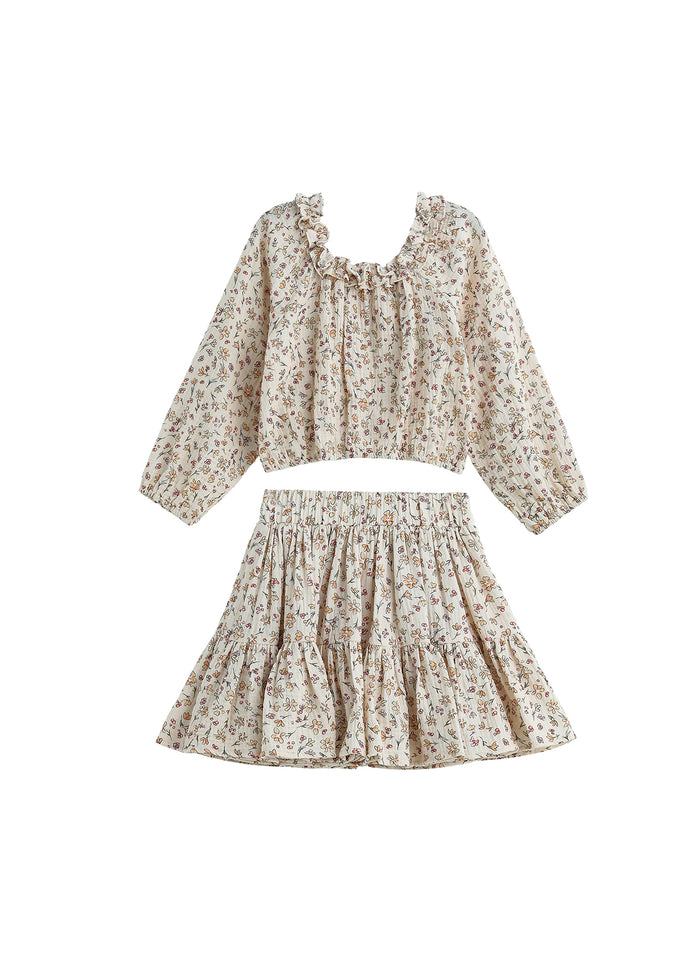 Autumn Breeze Skirt Set