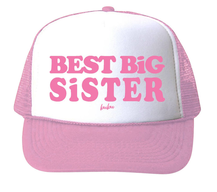 Best Lil Sister Trucker Hat