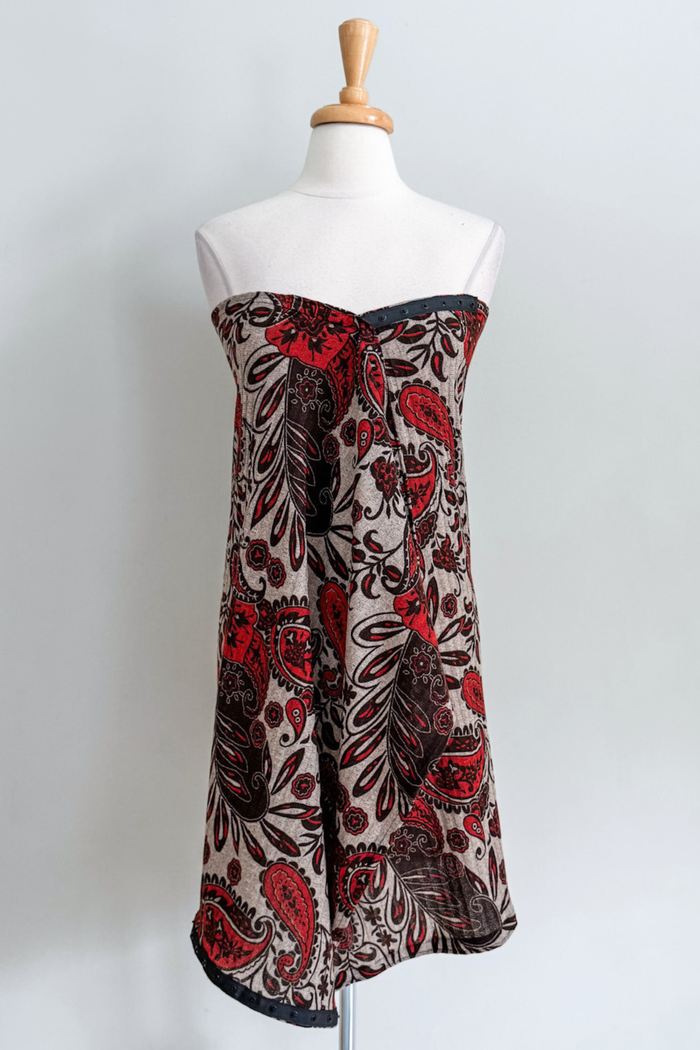 O/S / Spain Print Red