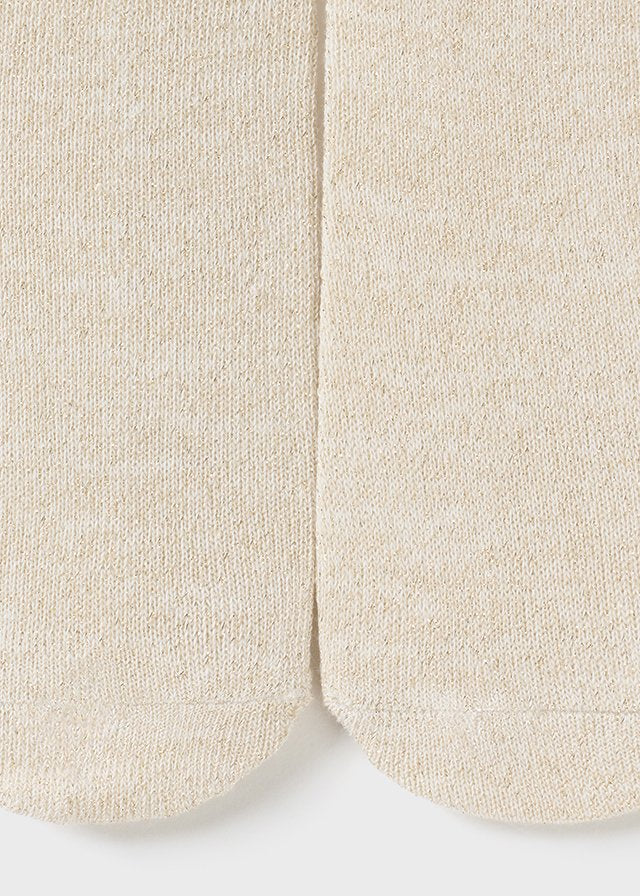 Champagne Basic Knit Tights