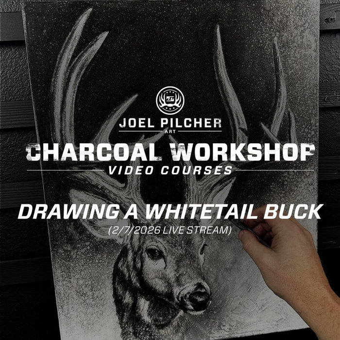 Charcoal Workshop: Drawing a Whitetail Buck