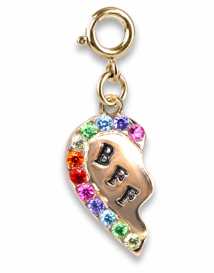 CHARM IT! Gold BFF Heart Half