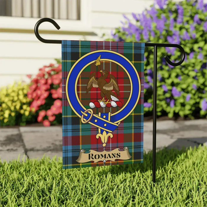 Clan Romans Tartan Home Outdoor Garden Flag