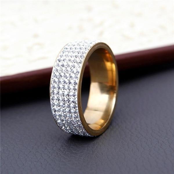 Clear Crystal Rings - Natna Shop