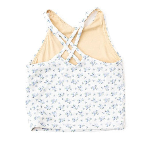 Cottage Floral Blue Active Tank