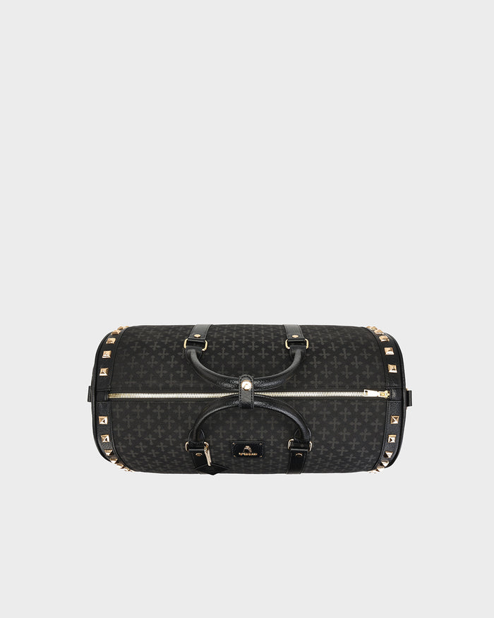 Cross Rolling Duffle Bag in Black