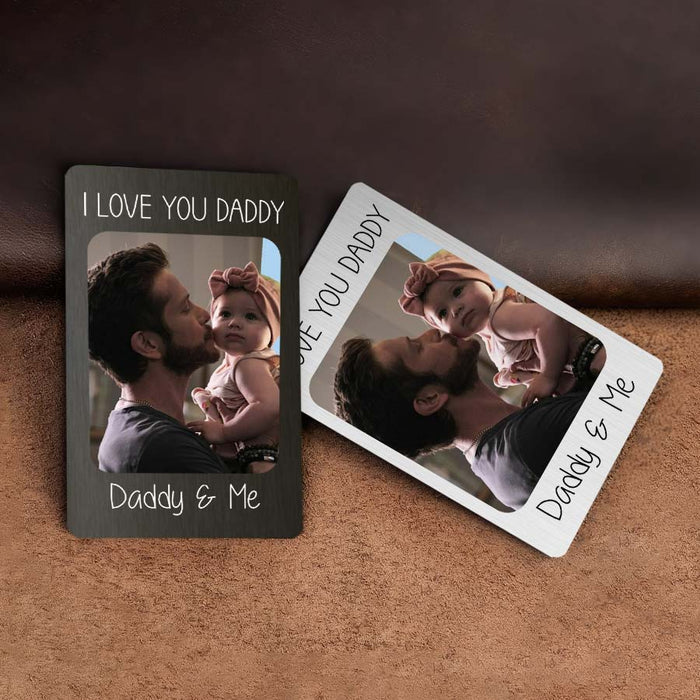 Dad Wallet Card | First Fathers Day Gift