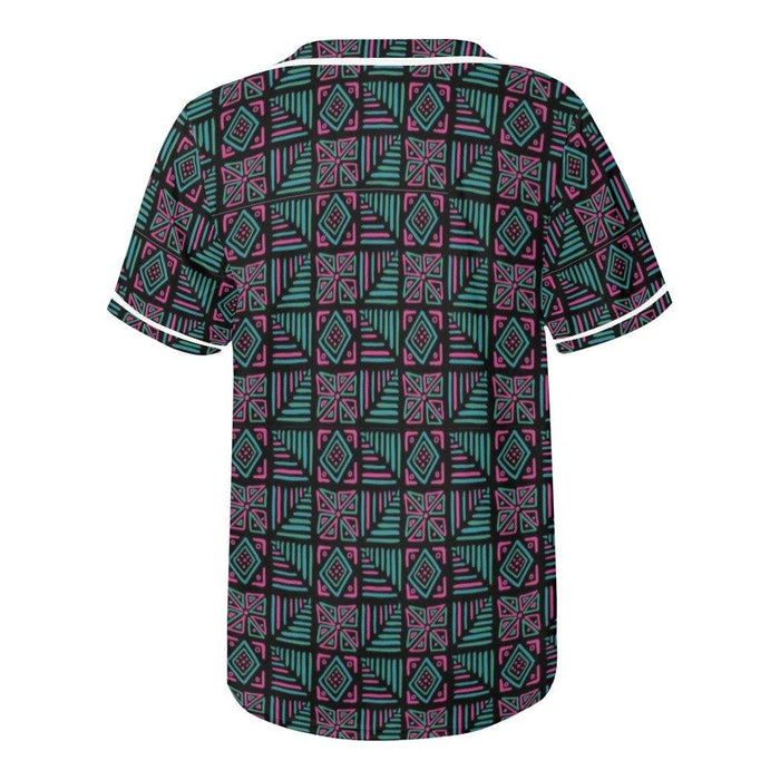 Dashiki Mens Baseball Jersey Shirt - Natna Shop