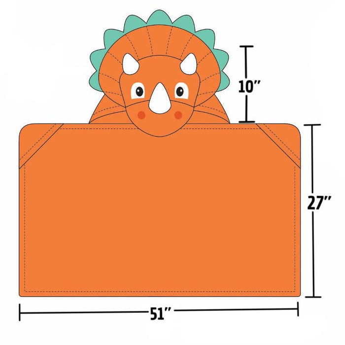 Dinosaur Hooded Towel for Toddlers