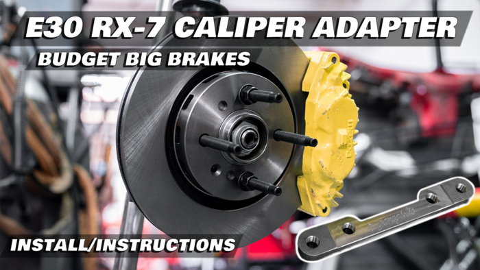 E30 RX7 Big Brake Conversion Brake Rotors-Brake Parts-grip-drift-Garagistic-bmw