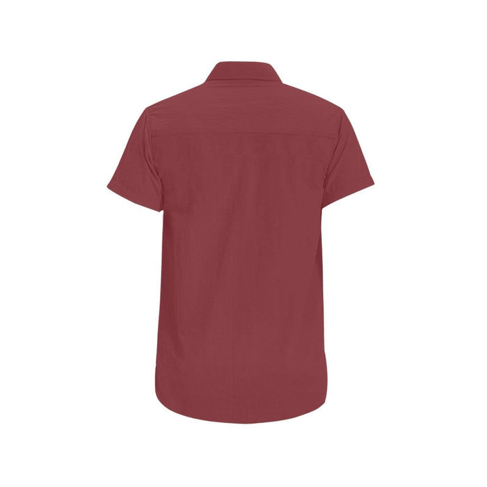ERI Burgundy Men Shirt - Natna Shop