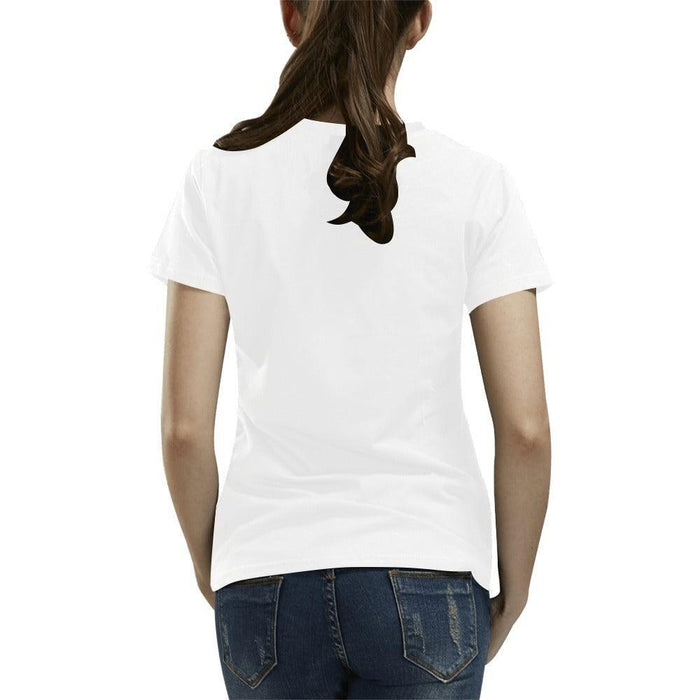eri eritrean afro women eritrea flag t-shirt white All Over Print T-Shirt for Women (USA Size) (Model T40) - Natna Shop