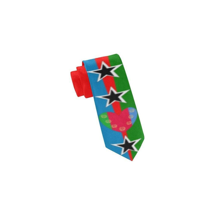 ERITREAN STAR FLAG AND BLACK AND WHITE STAR Classic Necktie (Two Sides) - Natna Shop