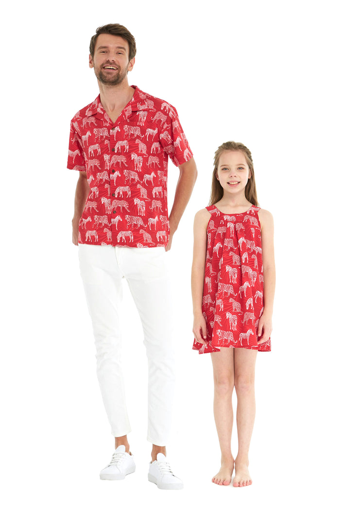 Father Daughter Mahina Set in Quick Dry