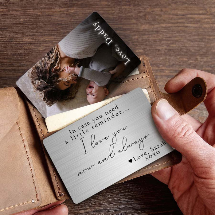 Father’s Day Wallet Card | 1st Fathers Day Gift