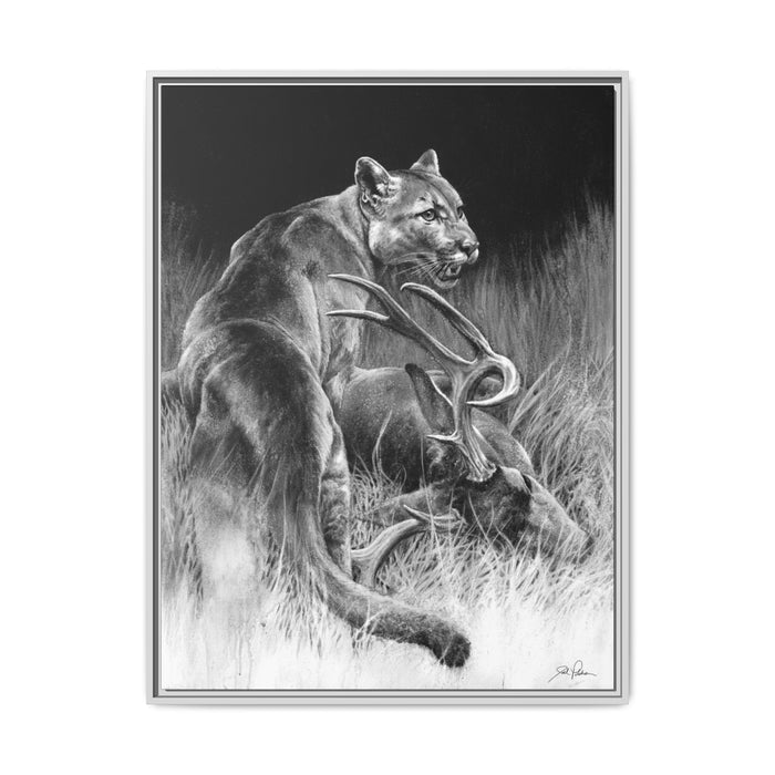 30" x 40" (Vertical) / White / 1.25"