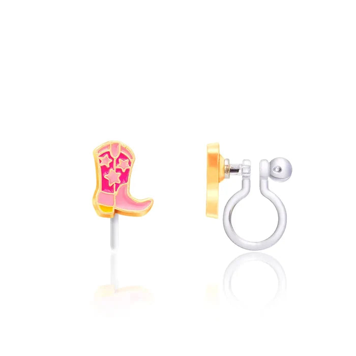 Girl Nation Clip On Earrings