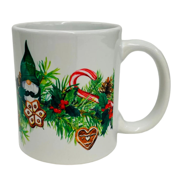Gnomes & cookies coffee mug