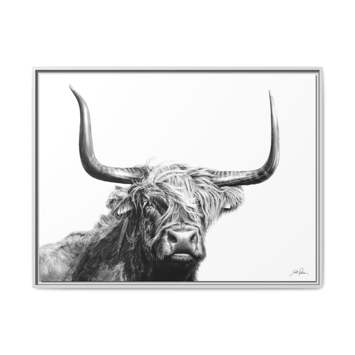 40" x 30" (Horizontal) / White / 1.25"