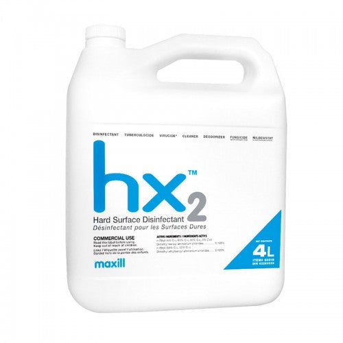 Hydrex Hx2 Hard Surface Disinfectant - 4L Jug