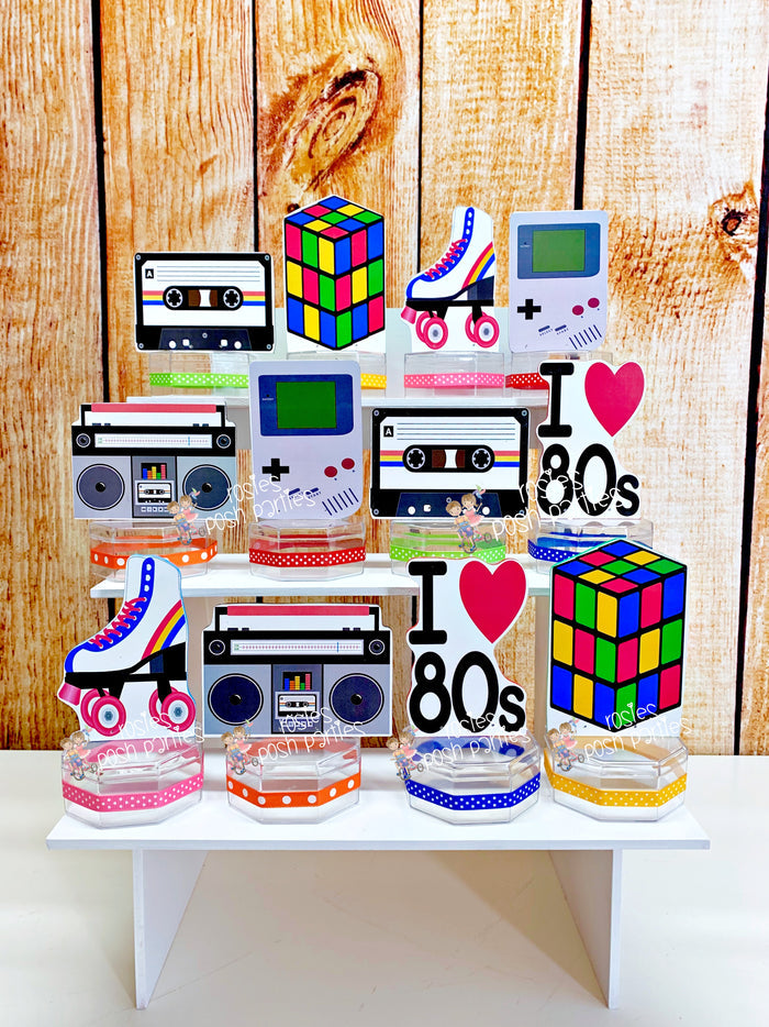 I love 80's Theme Party Decoration Favors
