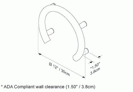 Invisia Accent Ring with Integrated support Rail