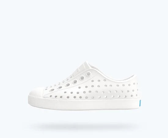 Jefferson Kids Shell White Shoes