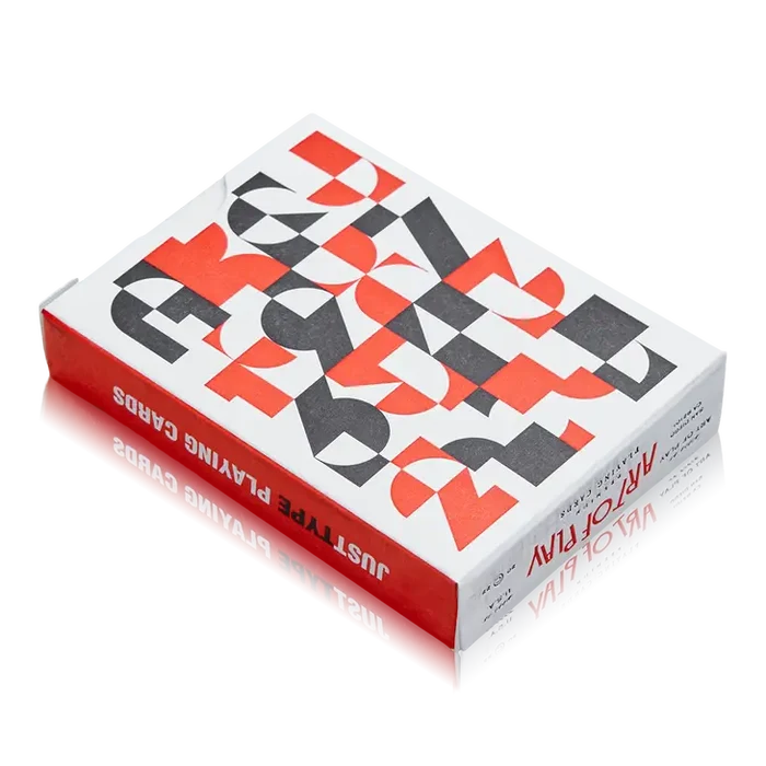 Just Type v1 Playing Cards USPCC