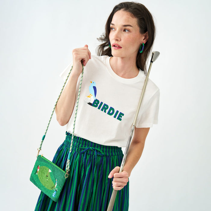 Kiki Tee Birdie Golf In Natural Apparel