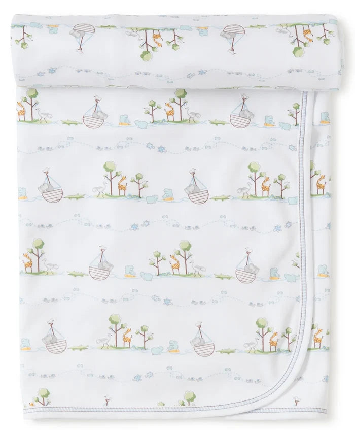 Kissy Noah's Ark Blanket