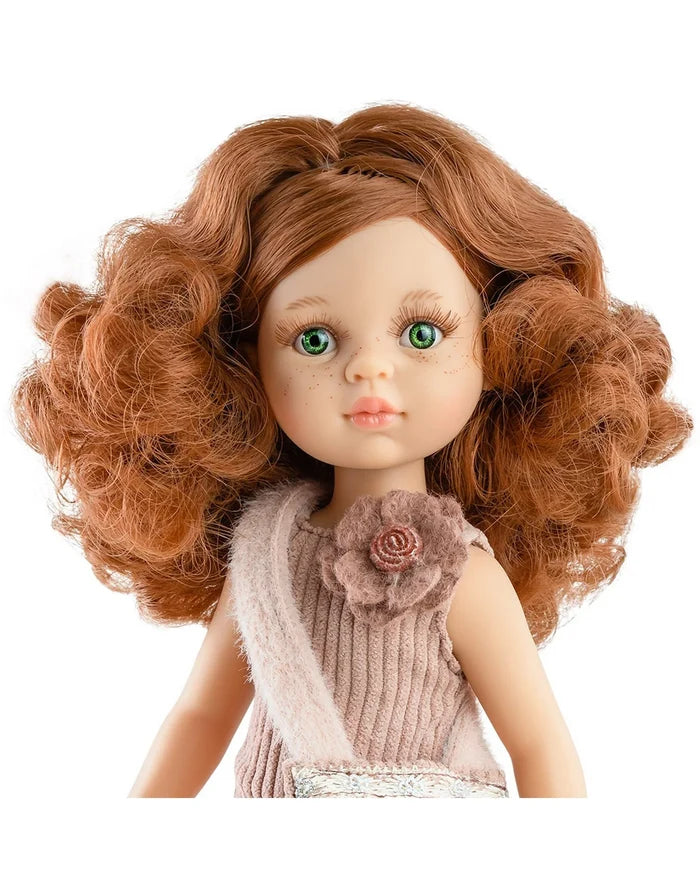 Las Amigas doll - Cristi with pink dress - Paola Reina