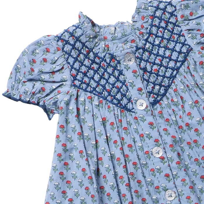 Light Blue Carnation Lucia Dress