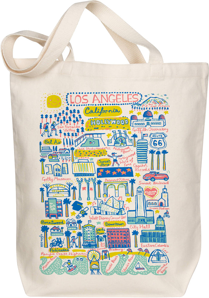 Los Angeles Map Tote
