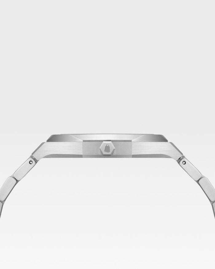 Lux Ambassador Silver Aqua Watch