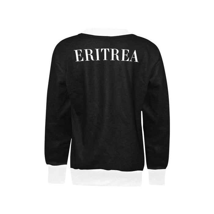 Mis Eritrea Girls' All Over Print V-Neck Sweater - Natna Shop