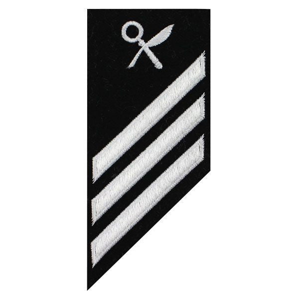 Navy E-3 Combo Rate: Intelligence Specialist on blue serge
