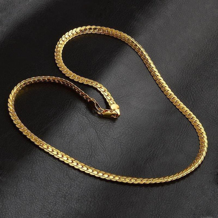 Necklace Chain 925 Sterling Silver Men - Natna Shop