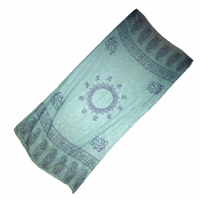 Om Yoga Meditation Shawl / Scarf