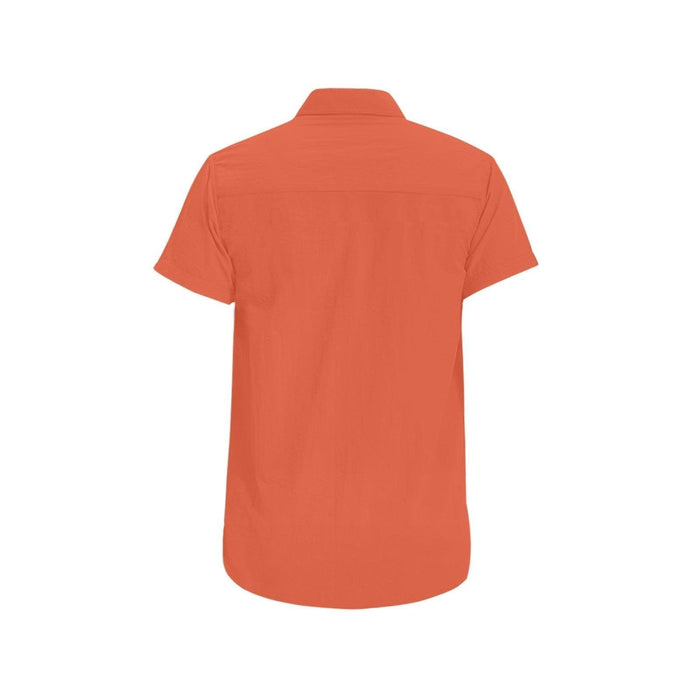 Orange Men Shirt - Natna Shop