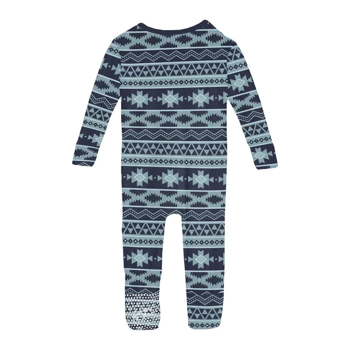 Peacoat Mayan Print Convertible Coverall