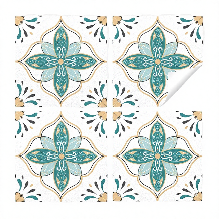 Peel & Stick Backsplash Tile Stickers - 10 Pack, Practical Self-Adhesive Wall Decal for Kitchen