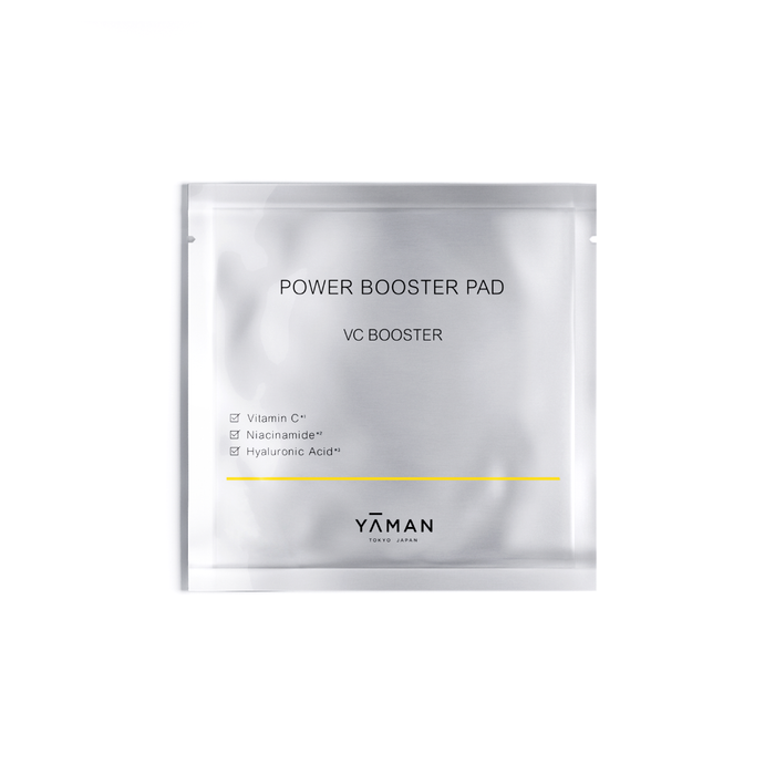 Yaman power booster pad with VC Booster on a white background