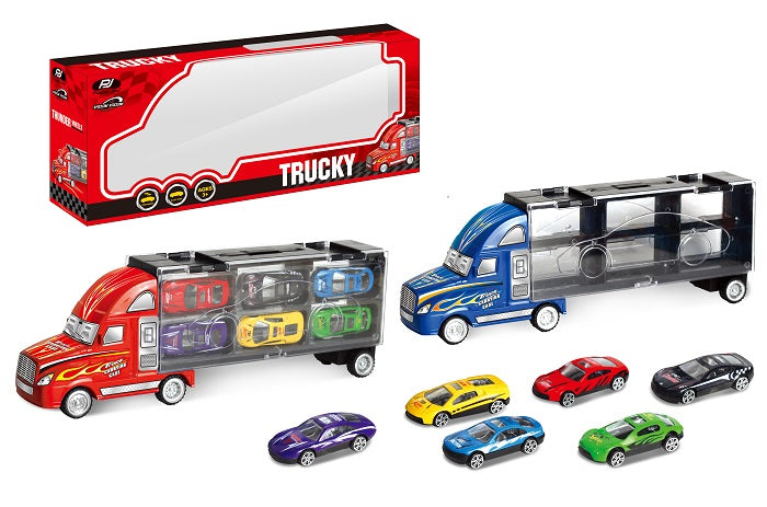 Power Joy Vroom Vroom DC Trucky Car 6 Pieces