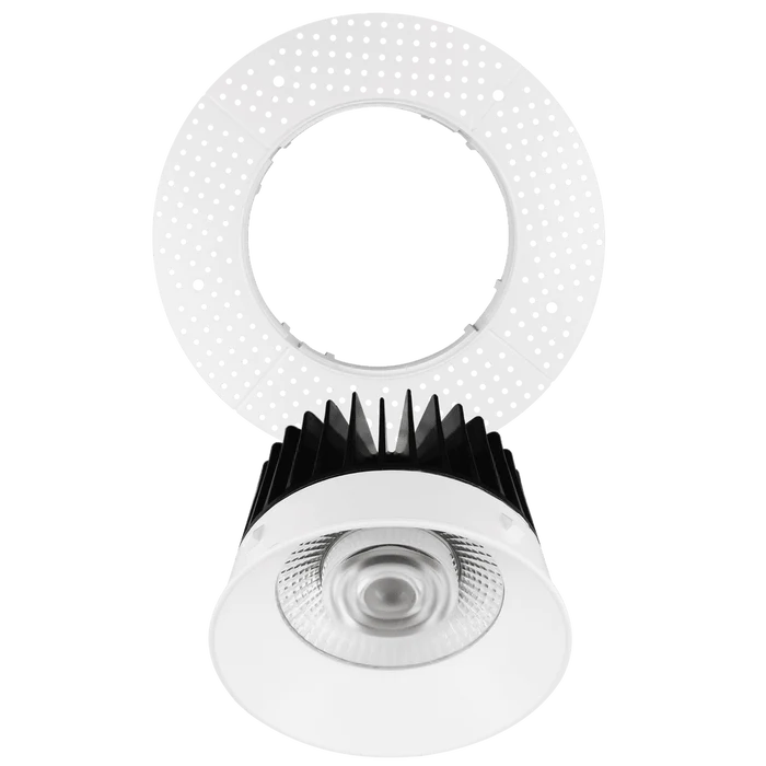 LED Recessed Downlight Radiant-Lite 6 Inch Round Trimless LED Recessed Downlight 24 Watt CCT Selectable Radiant-Lite