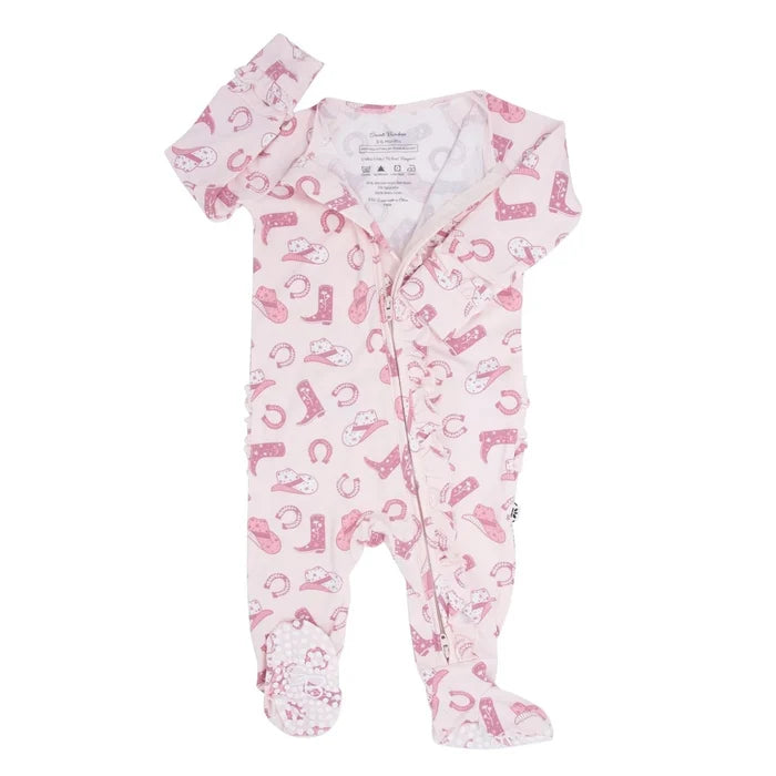 Ruffle Footie - Gwen