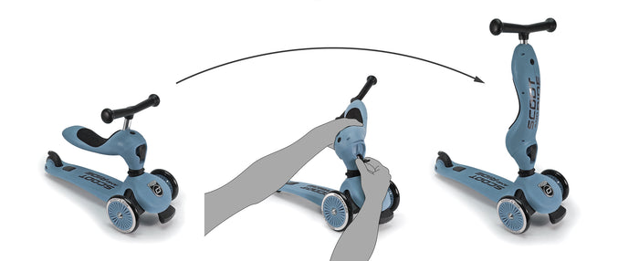 Scoot & Ride Highwaykick 1 Steel