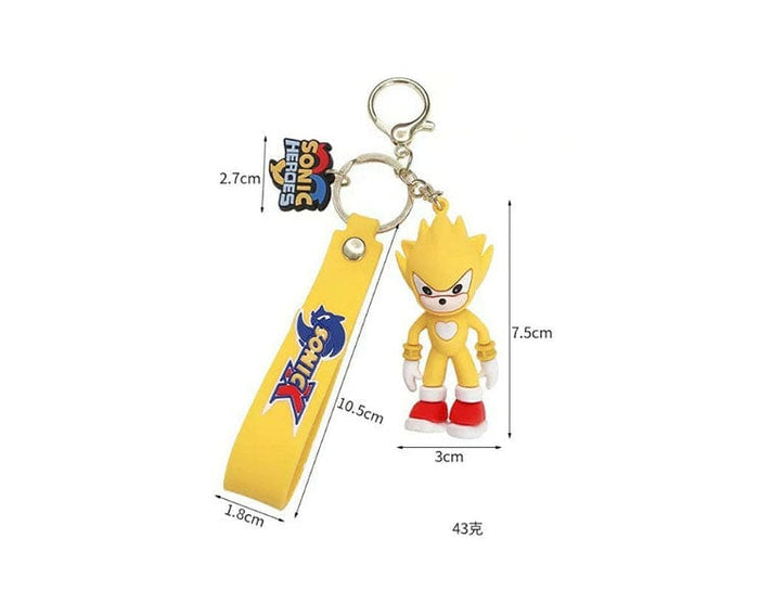 Sega Super Sonic Hedgehog Keychain