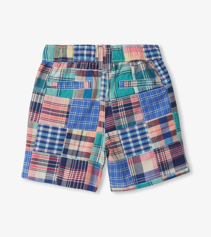 Serenity Vintage Madras Woven Shorts